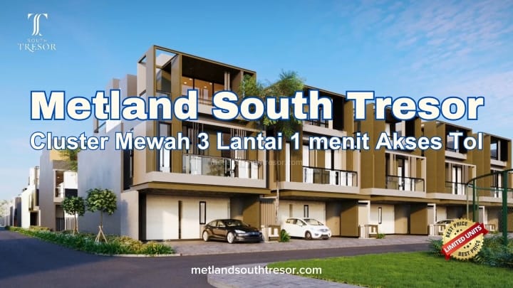 Fasilitas Sekitar Metland South Tresor di Metland Cyber Puri
